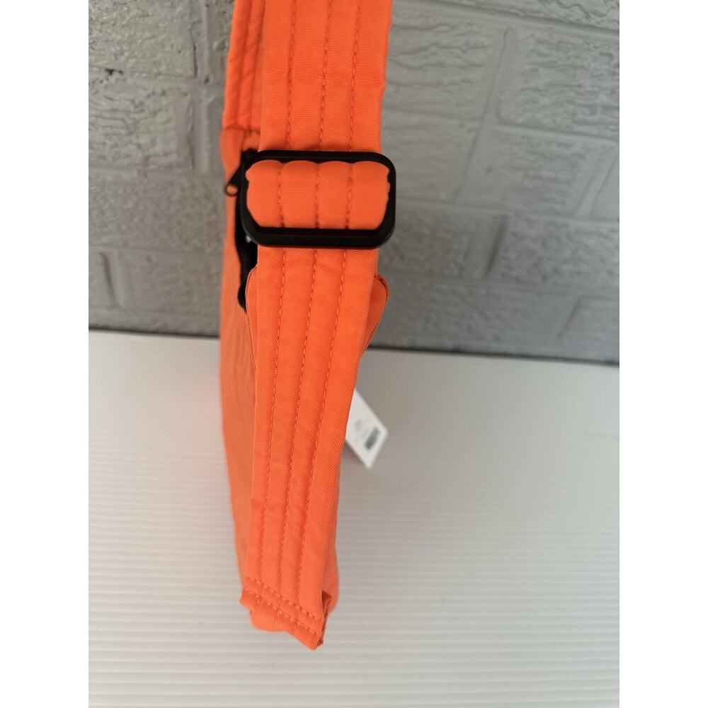 NWT Baggu Mini Nylon Shoulder Bag Nasturtium Adjustable Zip Top Small - Picture 4 of 9
